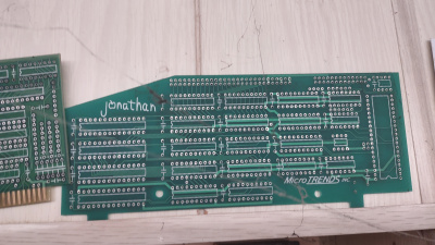 Apple II PCB Johnathan Project CD Rom Controller CPU