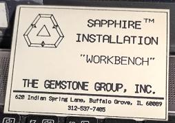 GGI Disk Label AMIGA Installation