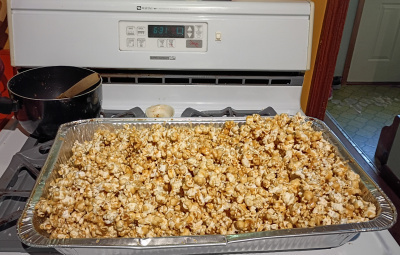 Carmel Corn (Double Batch )